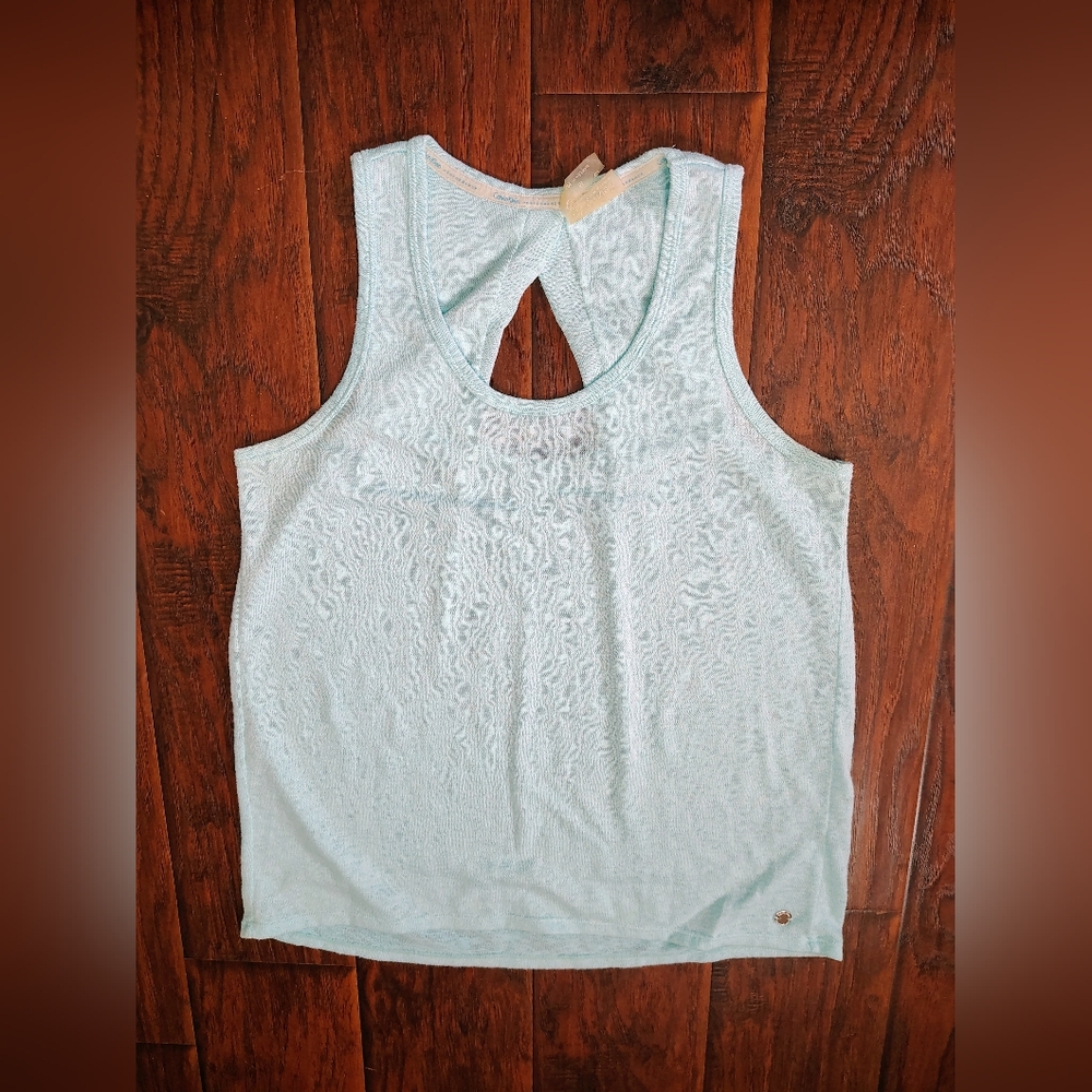 Calvin Klein Performance Aqua Sleeveless Top